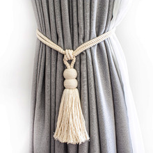 Double Sphere Cotton Curtain Tieback